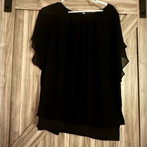 Dressy Black Women's Top